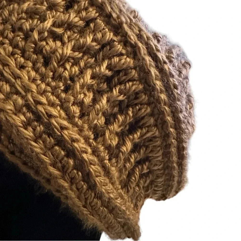 NEW Boho Luxe Handmade Crochet Beanie | Warm, Textured & Timeless